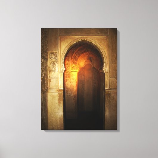 "Geheime ingang" Canvas Afdruk (Voorkant)