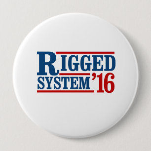 Geheime installatie 2016 - Presidentiële verkiezi Ronde Button 4,0 Cm