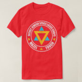 Geheime joodse ruimterijkorps Mazel ov Funny Pra T-shirt (Design voorkant)