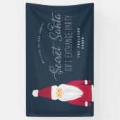 Geheime kerstfeestdag spandoek (Verticaal)