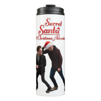 Geheime kerstkerstman Thermal Tumbler Thermosbeker