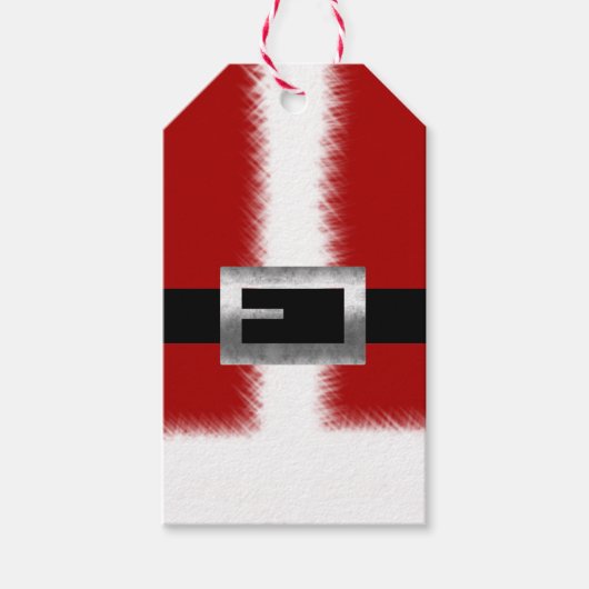 Geheime Labels voor Santa Gift Cadeaulabel (Voorkant)