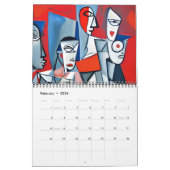 Geheime liefhebbers kunstkalender kalender (Feb 2026)
