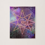 Geheime Nebula Star Map Elegant Mandala in het Paa Legpuzzel (Verticaal)