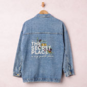 Geheime plaats Psalm 91 Christelijke jas Denim Jacket (Hangar)
