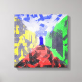 Geheime ruimte Moderne Abstracte, originele, kleur Canvas Afdruk (Voorkant)