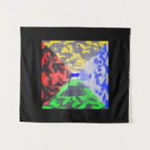 Geheime ruimte Moderne Abstracte, originele, kleur Wandkleed (Voorkant (horizontaal))