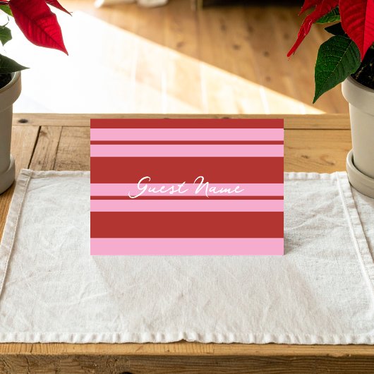Geheime Santa Cabana-plaatsingskaart en Preppy-jok Kaart