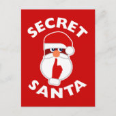 Geheime Santa Feestdagenkaart (Voorkant)