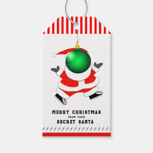 Geheime Santa ideeën Cadeaulabel (Voorkant)