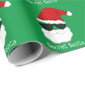 Geheime Santa Personaliseren Cadeaupapier (Rol Hoek)