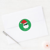 Geheime Santa Ronde Sticker (Envelop)