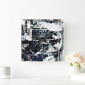 Geheime symbolen vierkante klok (Huis)