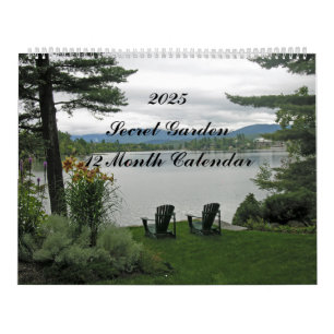 Geheime tuin 12 maanden bloemenkalender kalender