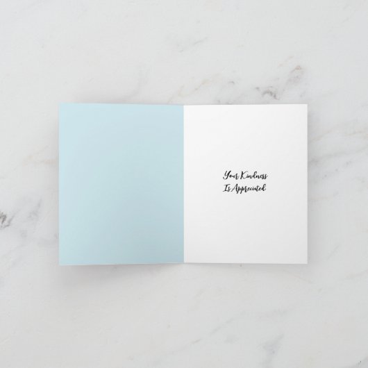 Geheime tuin bedankt jullie notiecards (Binnen)