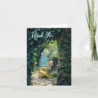 Geheime tuin bedankt jullie notiecards