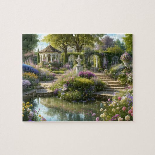 Geheime tuin van onze geest legpuzzel (Horizontaal)