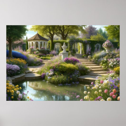 Geheime tuin van onze geest poster (Voorkant)