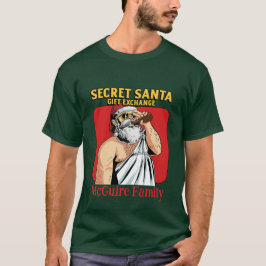 Geheime uitwisseling van cadeaus voor kerstmis t-shirt