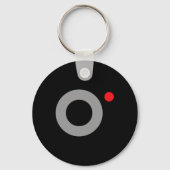 Geheime video-opname Grappig geheim agent Hallowee Sleutelhanger (Voorkant)