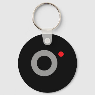 Geheime video-opname Grappig geheim agent Hallowee Sleutelhanger