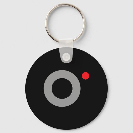 Geheime video-opname Grappig geheim agent Hallowee Sleutelhanger (Voorkant)