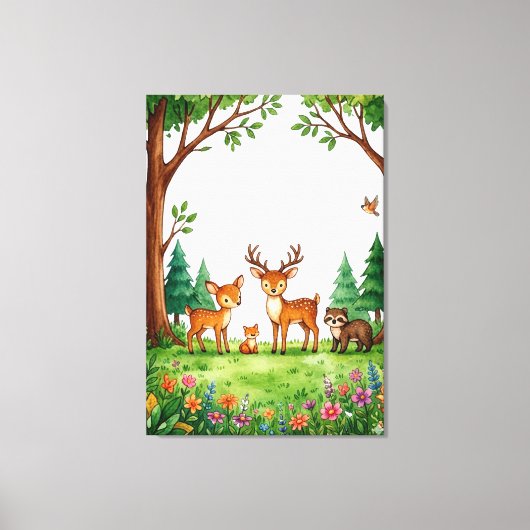 Geheime Weide Canvas Afdruk (Voorkant)