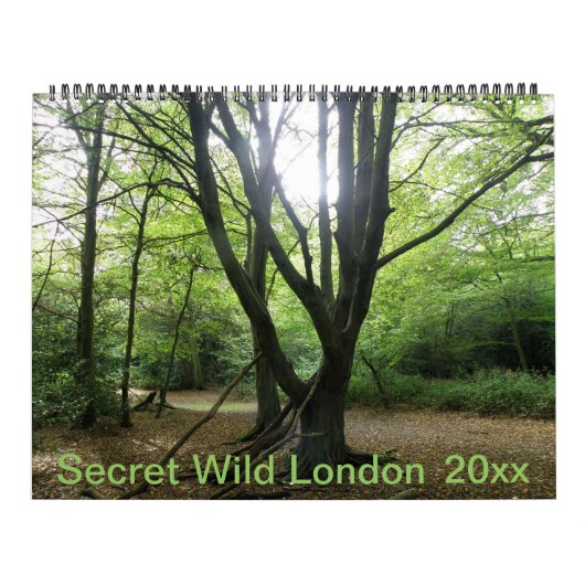 Geheime Wild London Persoonlijke kalender (Hoes)