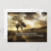 Geheimen van het leven Motivatie Briefkaart (Voorkant / Achterkant)