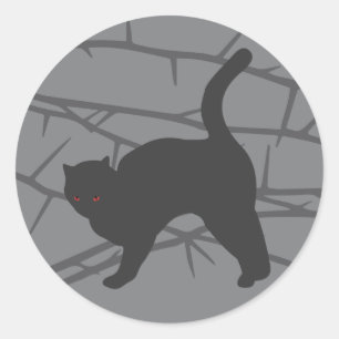 Geheimen van Shadow Ronde Sticker