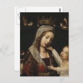 GEHEUGEN AAN DE KONINGIN VAN HET HOOFD BRIEFKAART (Voorkant / Achterkant)