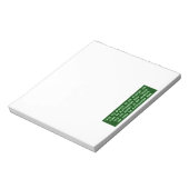 Geheugen niet scherp notitieblok (Gedraaid)