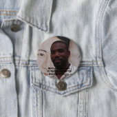 Geheugen van Marlon D. Bowers Ronde Button 7,6 Cm (In situ)