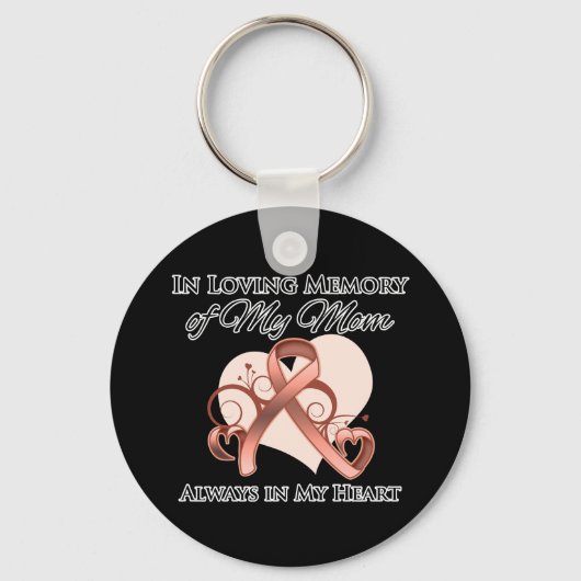 Geheugen van mijn moeder - baarmoederkanker sleutelhanger (Voorkant)