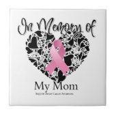 Geheugen van mijn moeder - Borstkanker Tegeltje (Voorkant)