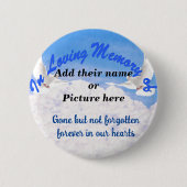 Geheugen van_ Pinback Button (Voorkant)
