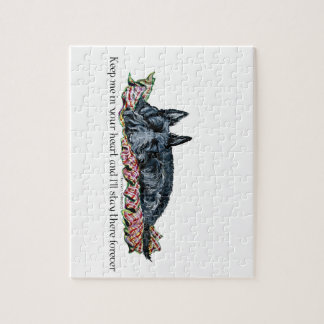 Geheugen van Scottish Terrier Legpuzzel