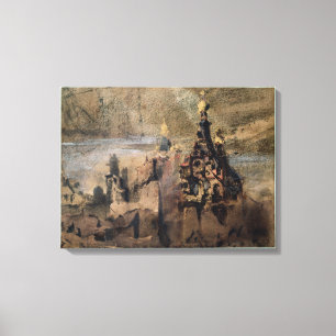 Geheugen van Spanje, 1850 Canvas Afdruk