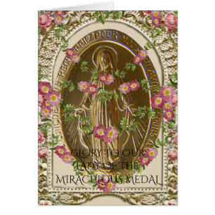 GEHEUGEN VOOR ONZE LADY VAN HET MIRACULOUS MEDAL