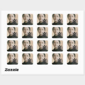 GEHEUGEN VOOR SAINT-GEMMA VIERKANTE STICKER (Vel)