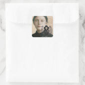 GEHEUGEN VOOR SAINT-GEMMA VIERKANTE STICKER (Tas)