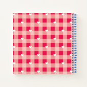 Geheugenkookboek van een aangepast paar (foto toev notitieboek (Achterkant)