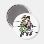 geheugenmagneet. magneet (Voorkant / Achterkant)