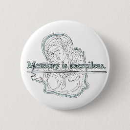 geheugenmoordenaar ronde button 5,7 cm