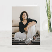 Geheugennaam volledig foto-Memorial-programma Programma (Voorkant)