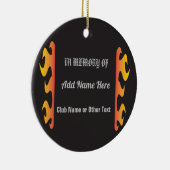 Geheugenverdeling motorfiets keramisch ornament (Rechts)