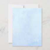 Geheugenverzoek - Blue Peony Kaart (Achterkant)