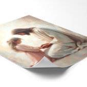 Gehoorde gebeden - Jezus bidt met kinderen Christu Poster (Hoek)