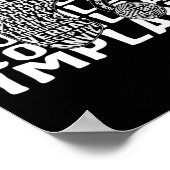 Gehoorverlies Bewustmaking Doaf Cochlear Implant A Poster (Hoek)