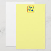 Gehoorzaam de Cook Kitchen Gezegde Stationery Briefpapier (Voorkant / Achterkant)